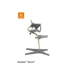 Nomi Baby Set - Anthracite 11 Nomi Baby Set - Anthracite -Stokke Shop 214323 4 nomi natural grey highchair 5478 rt a028