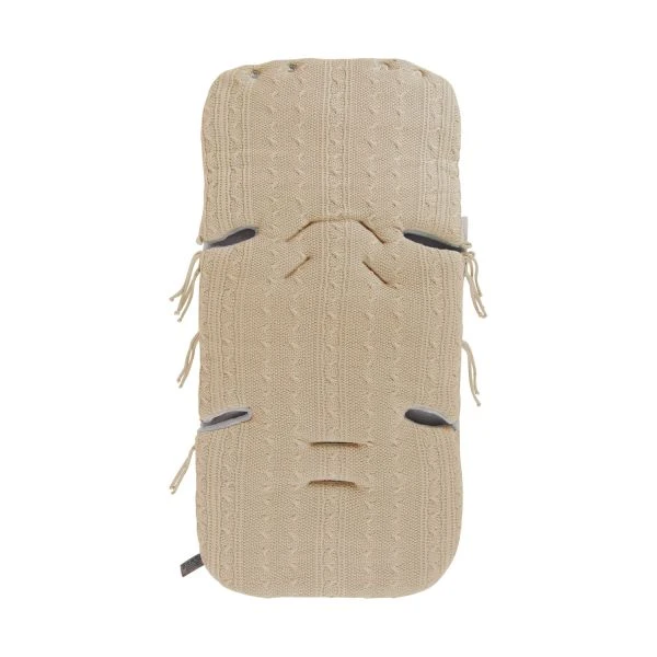 Baby's Only Kabel Voetenzak Beige - Afbeelding 2