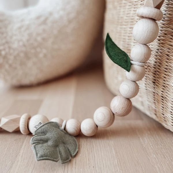 BEZISA Leaves Wagenspanner Pistache / Pine - Afbeelding 4