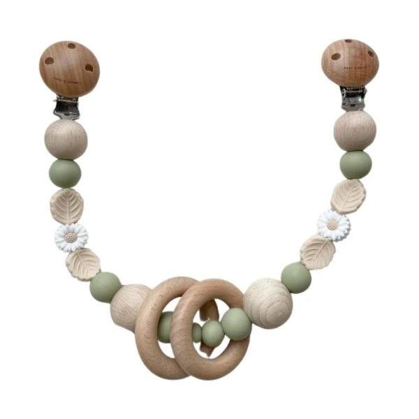 Chewies & More Daisy Kinderwagenspanner - Green 3 Chewies & More Daisy Kinderwagenspanner - Green