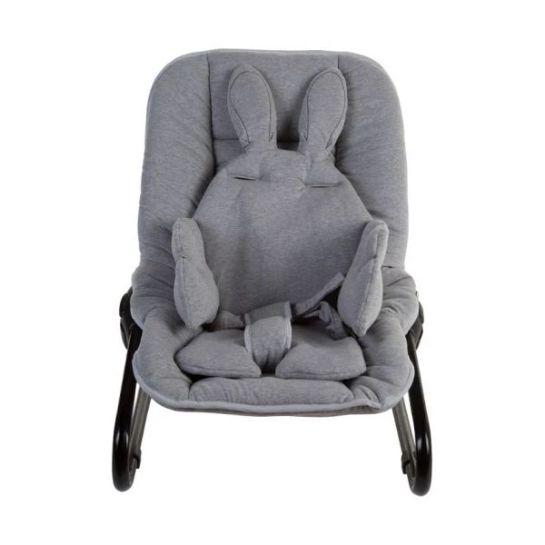 Childhome Rabbit Stoelkussen Jersey Grey 6 Childhome Rabbit Stoelkussen Jersey Grey - Afbeelding 4