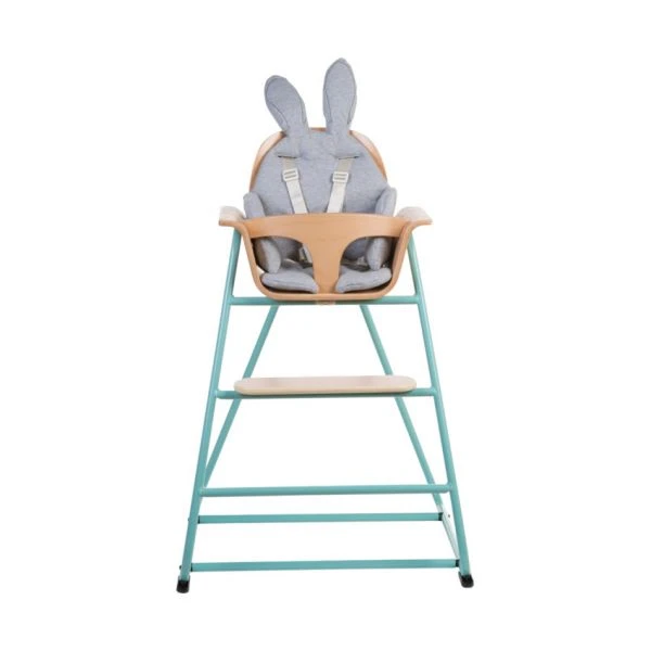 Childhome Rabbit Stoelkussen Jersey Grey 5 Childhome Rabbit Stoelkussen Jersey Grey - Afbeelding 3