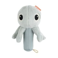 Done By Deer Jelly Sensory Rammelaar Met Spiegel Blue