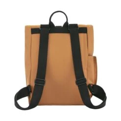 Dusq Canvas Vegan Bag Sunset Cognac -Stokke Shop dusq canvas vegan bag sunset cognac 2 e91b