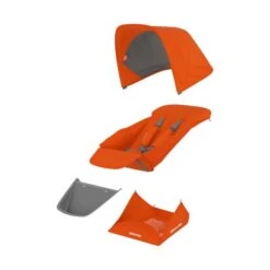 Greentom Upp Reversible Seat Set Orange