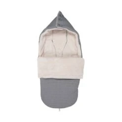 Koeka Oslo Wafel / Teddy Buggy Voetenzak Grey / Pebble