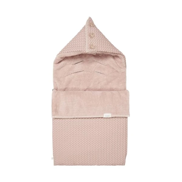 Koeka Oslo Wafel / Teddy Voetenzak Grey Pink