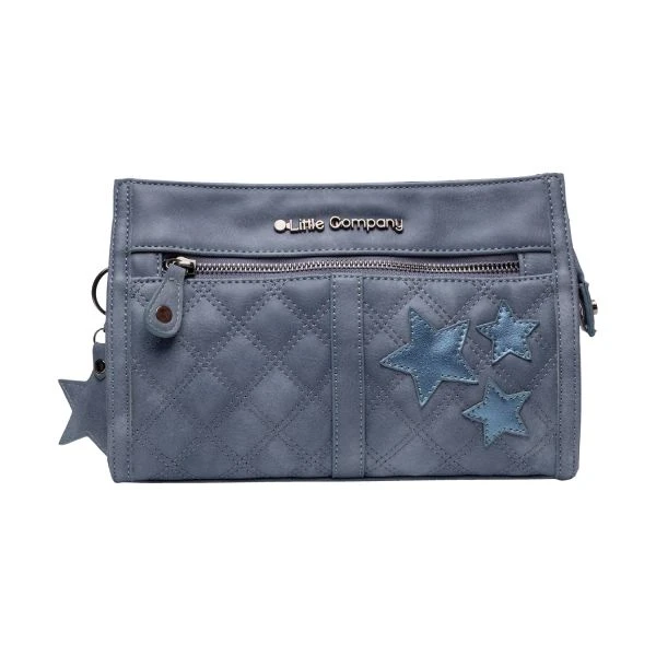 Little Company Bo Quilted Toilettas Blauw 3 Little Company Bo Quilted Toilettas Blauw