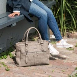 Little Company Monaco Braided Luiertas Taupe 11 Little Company Monaco Braided Luiertas Taupe -Stokke Shop little company monaco braided luiertas taupe 1 3 6715