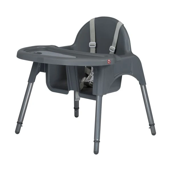 Puck Kinderstoel - 3 In 1 - Mat Grijs 7 Puck Kinderstoel - 3 In 1 - Mat Grijs - Afbeelding 5